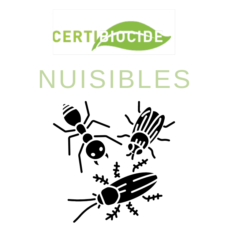 Certibiocide nuisibles