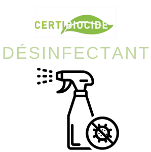 Certibiocide désinfectants